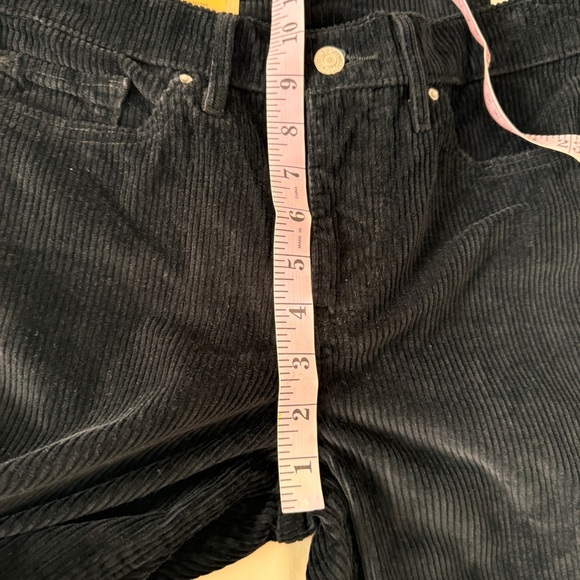 Levi’s 315 Shaping Bootcut Black Corduroy Pants Size 29 - Picture 4 of 6